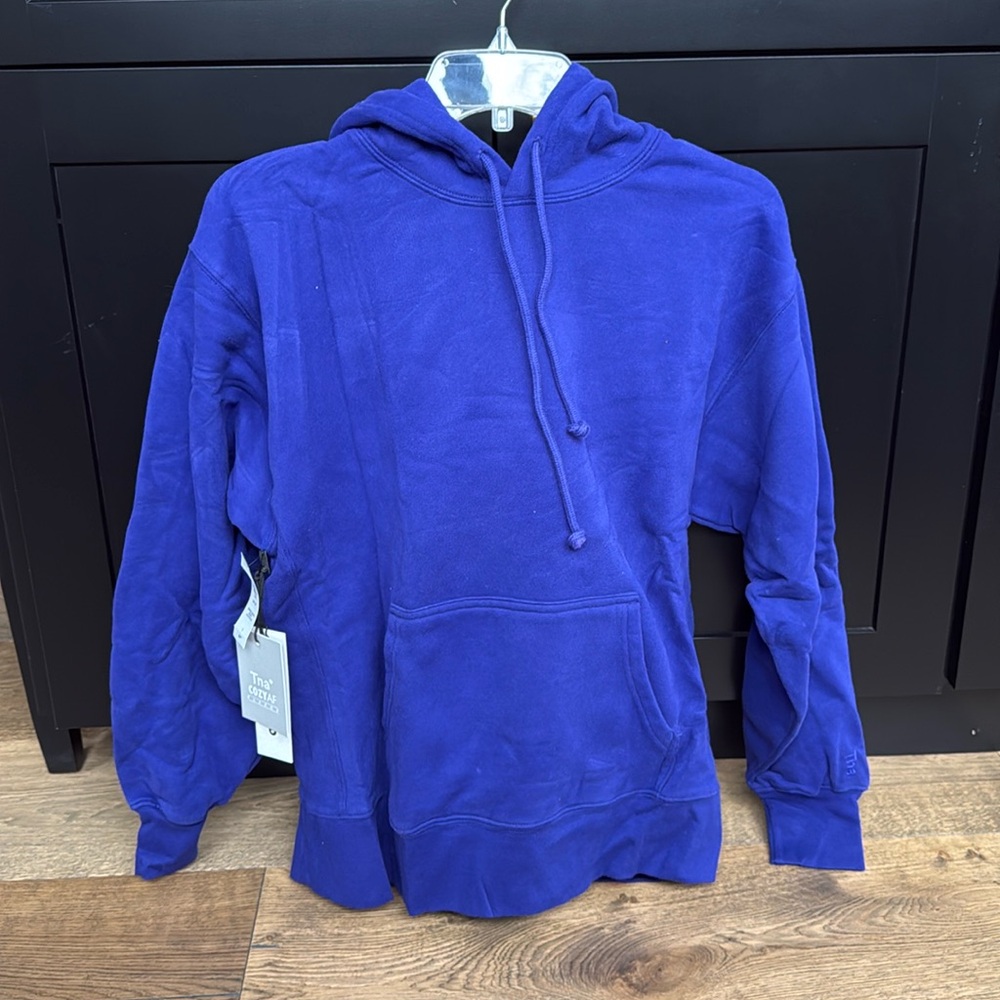 Aritzia TNA Cozy AF Boyfriend Sweatshirt (more purple-ish than shown)